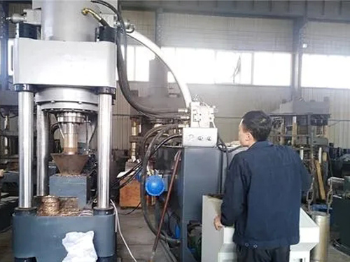鐵屑壓塊機
